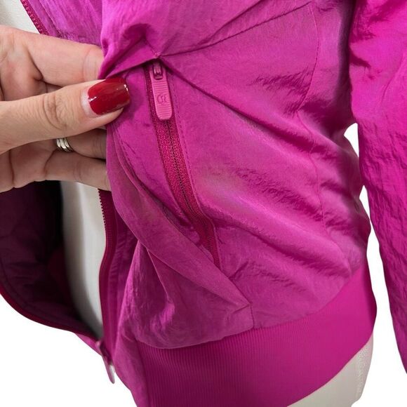 Lululemon Non-Stop Reversible Bomber in Ripened Raspberry Size 6 - Picture 7 of 11